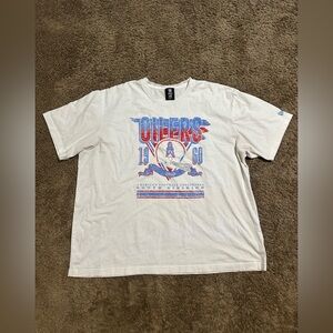 Vintage NFL New Era Houston Oilers “triple white” shirt 90s size 3XL